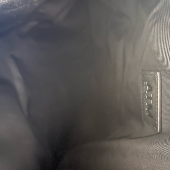 ATM Anthony Thomas Melillo UNISEX Nylon Leather Trimmed Weekender Tote Bag - Picture 3 of 5